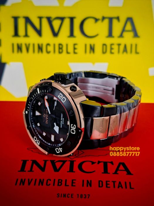 INVICTA Black Rose 49 mm, Инвикта нов ръчен часовник
