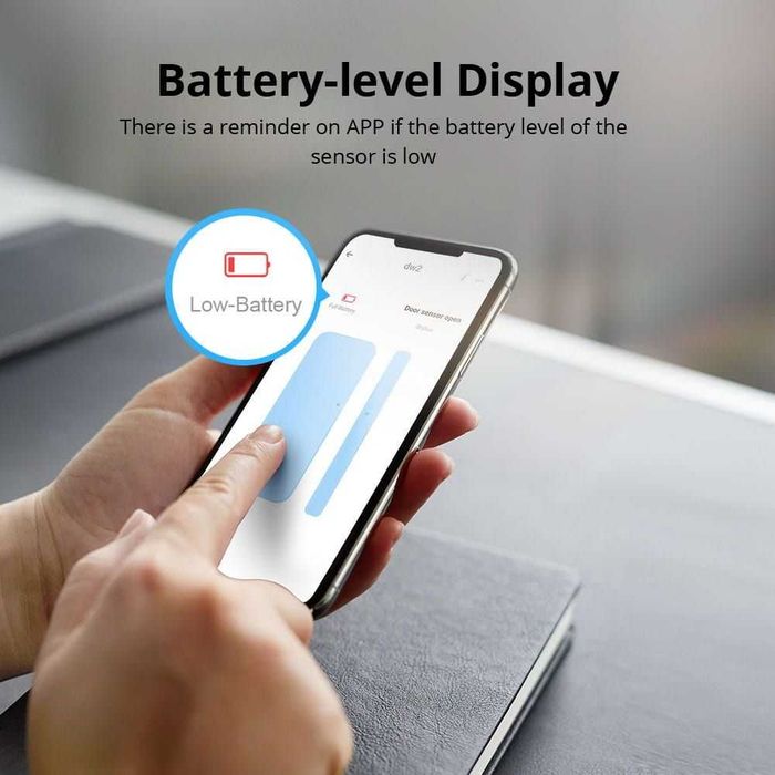 Sonoff Smart WiFi алармен магнитен датчик за врата или прозорец