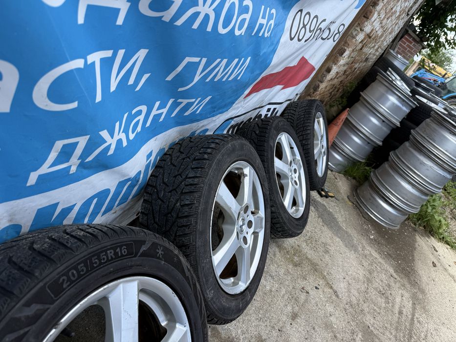 16 5х110 джанти с гуми