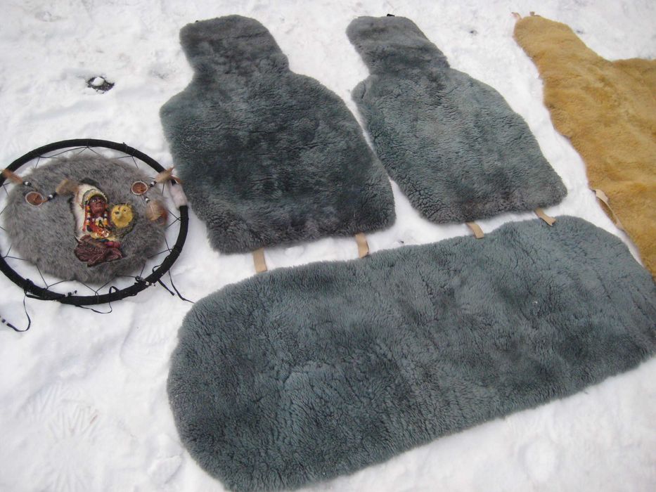 Спец Одежда Тулуп Мех Натуральный Бушлат Безрукавки Цигейка