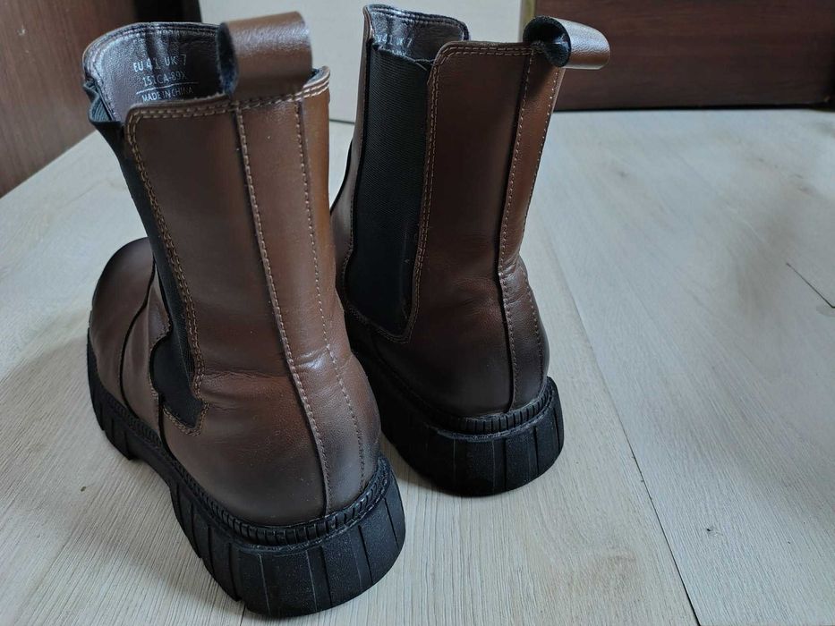 Ghete Reserved Premium Quality Leather ankle boots Size 41