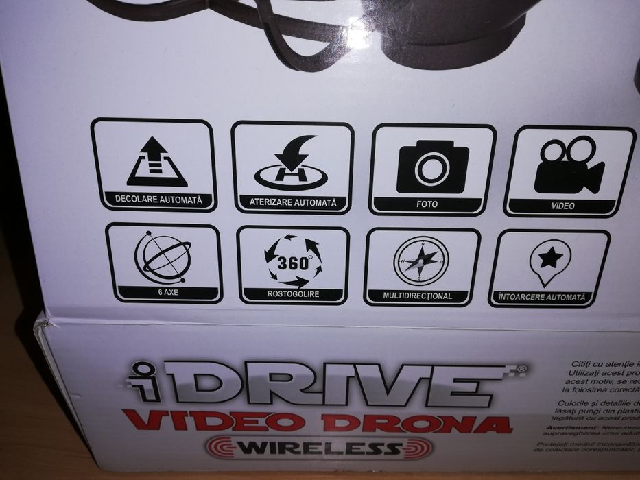 I Drive drona cu camera