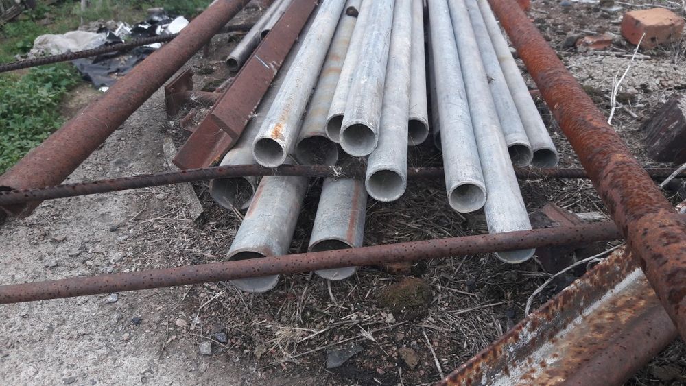 трубы оцинкованные новые