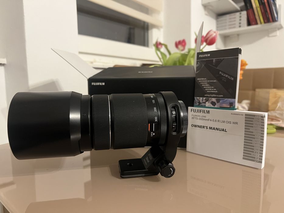 Fujifilm XF 70-300mm f/4-5.6 R LM OIS WR + inel trepied XF5520