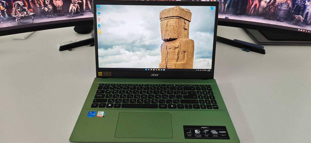 Aspire A315-59,i5-1235U, DDR4 RAM - 16GB. SSD - 512GB PCIe NVMe. Като нов! Без следи от употреба!