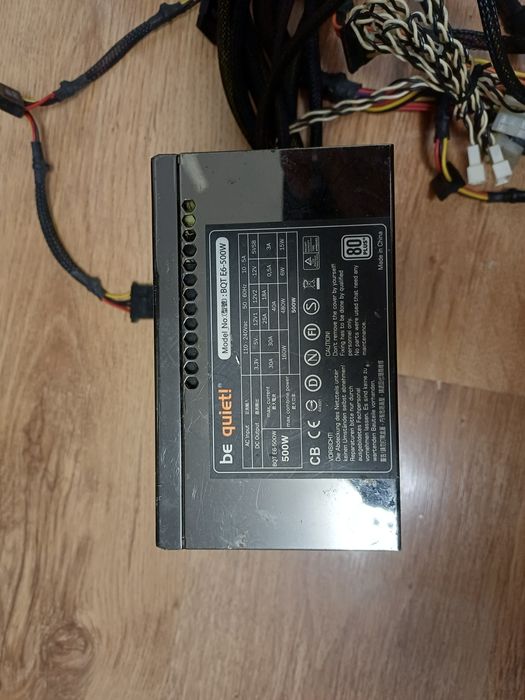 Sursa atx  PC BE QUIET 500w in stare buna. Este testata