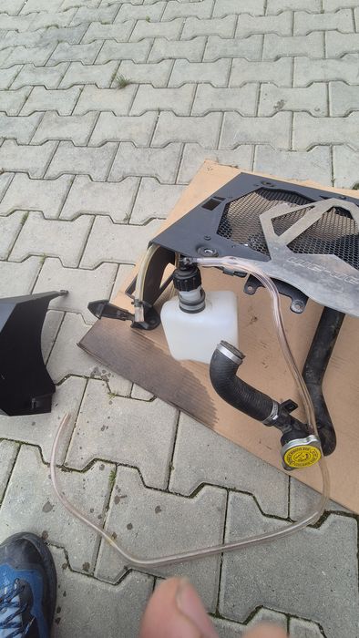 Kit relocare radiator atv can am