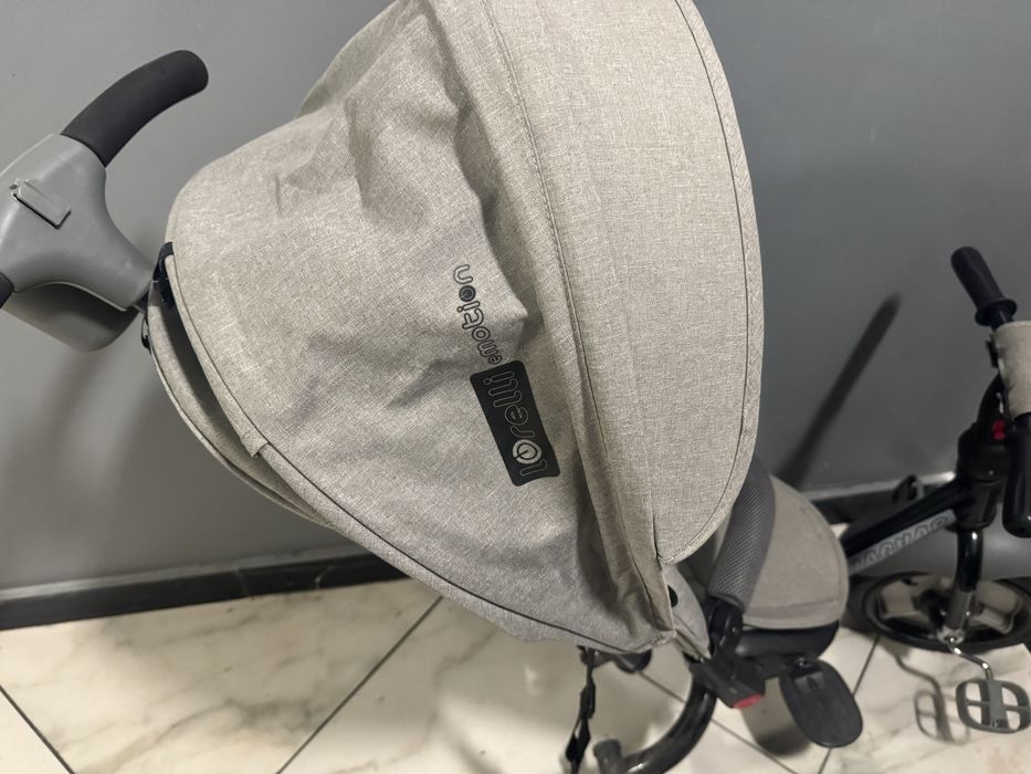 Велосипед серый детский