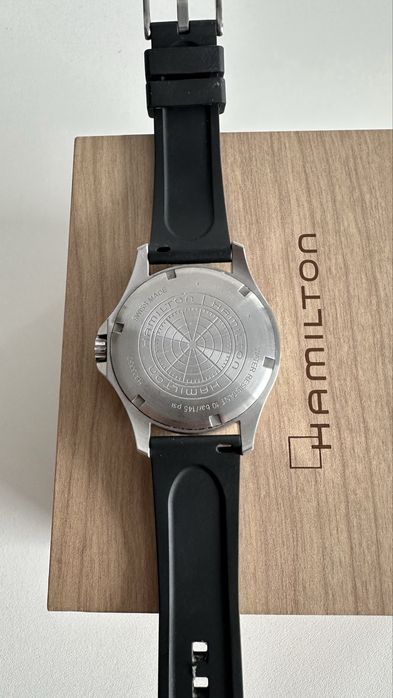 Ceas Hamilton Khaki Navy Scuba Automatic - full set