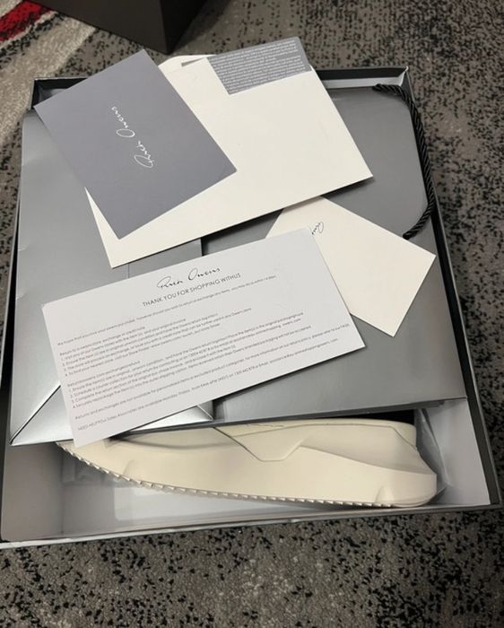 Rick owens abstract jumbo lace