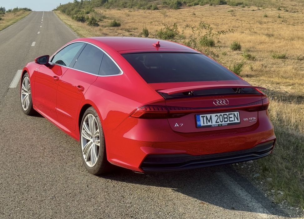 Audi A7 55 tfsi 2019 340 cp laser soft close