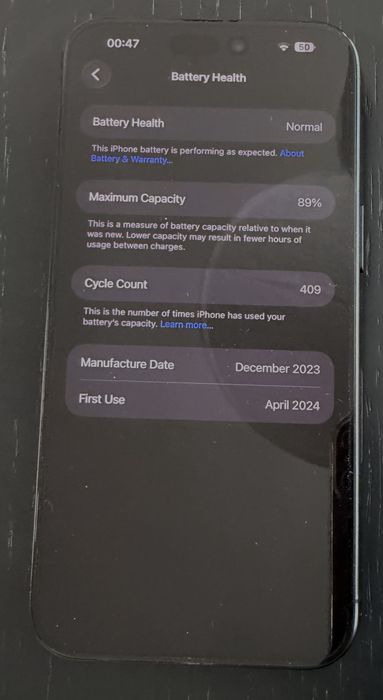 iPhone 15 ProMax 256 GB Blue