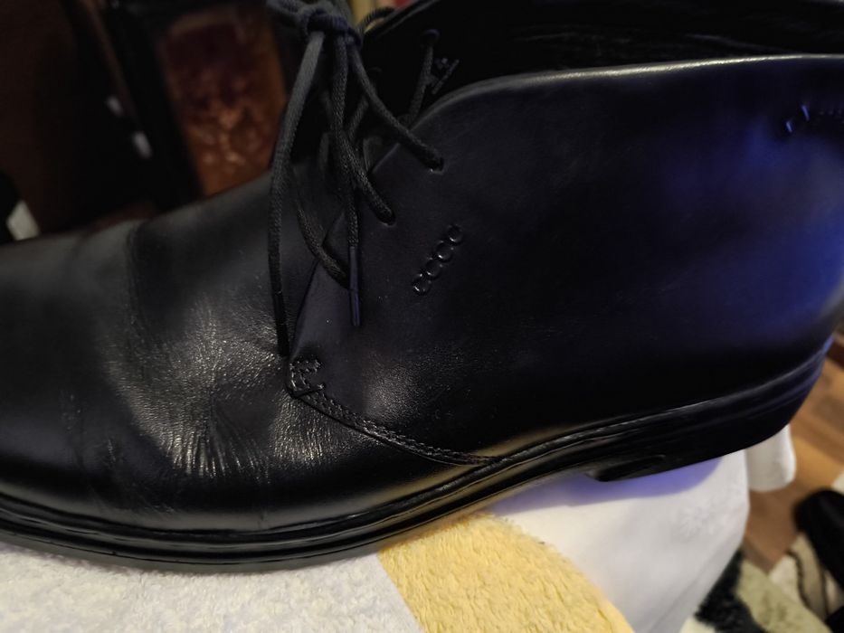 Ecco Gore- Tex ghete blanite mar.45