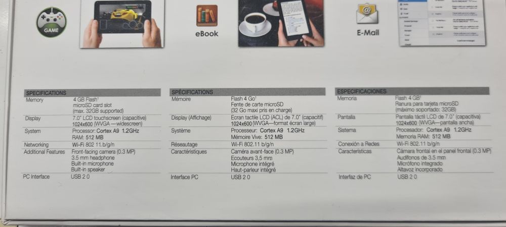 Планшет новый 4Gb