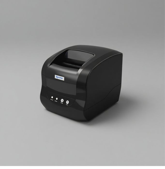 Принтер Термопринтер этикеток XPrinter XP-365B для маркировки черный