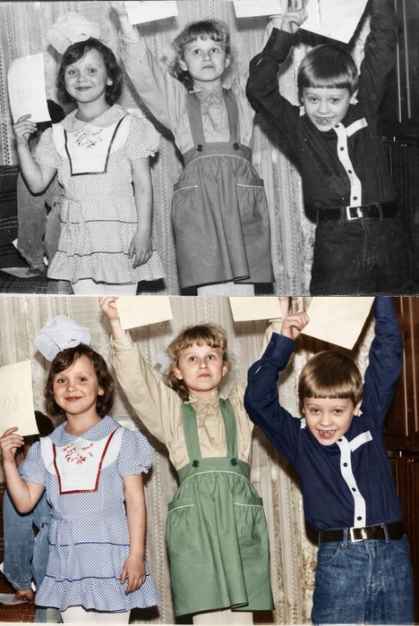 Реставрация и восстановление старых фотографий
