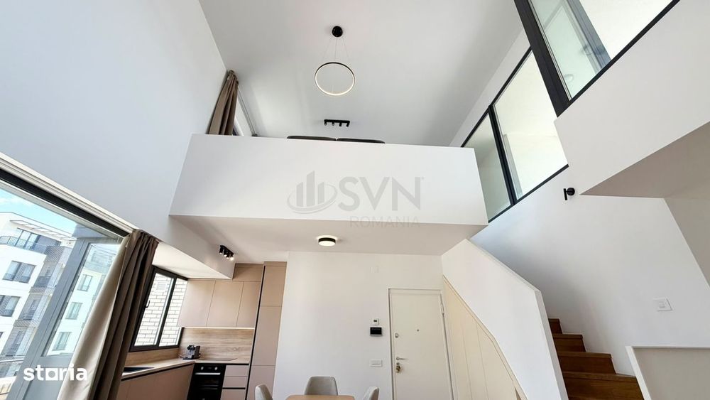 Penthouse tip Loft I 4 camere I Terasa I Scara interioara I Parcare
