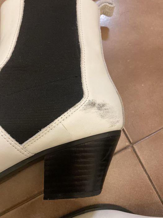 Ботуши Zara бели унисекс