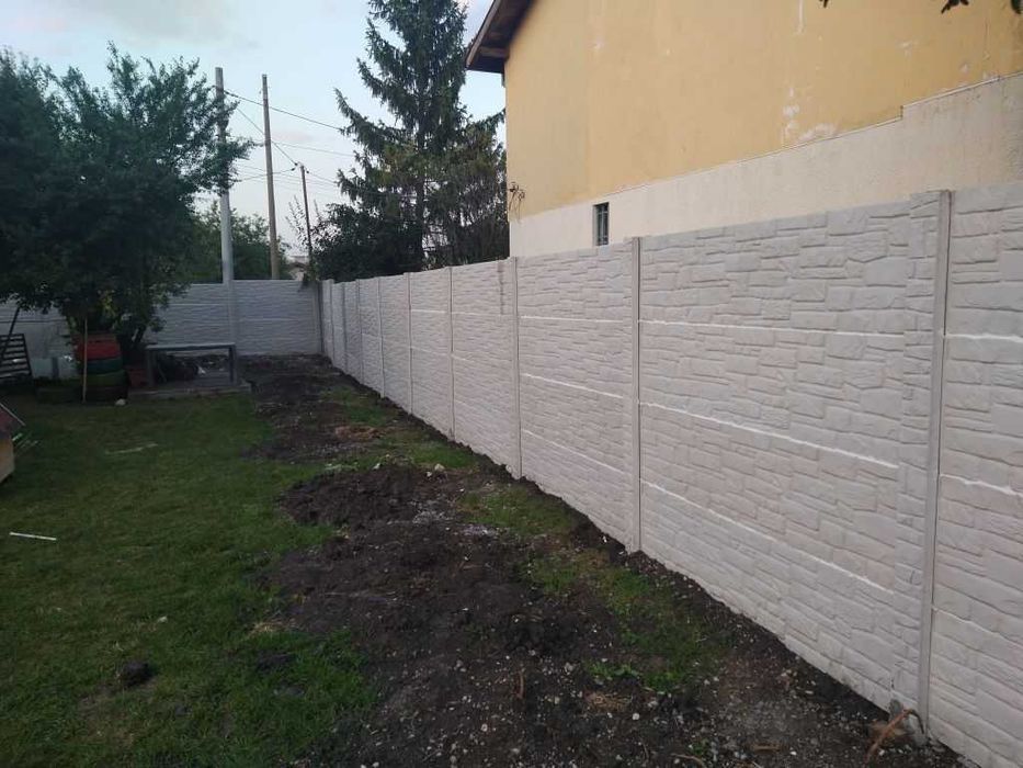 Производство , доставка и монтаж на бетонови огради