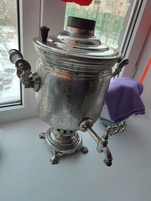 Самовар на дровах пр СССР