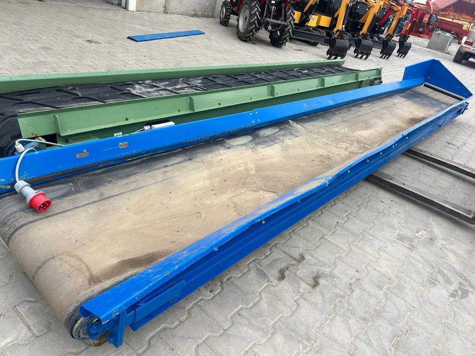 Banda transportoare - 6 m x 65 cm , Motor electric