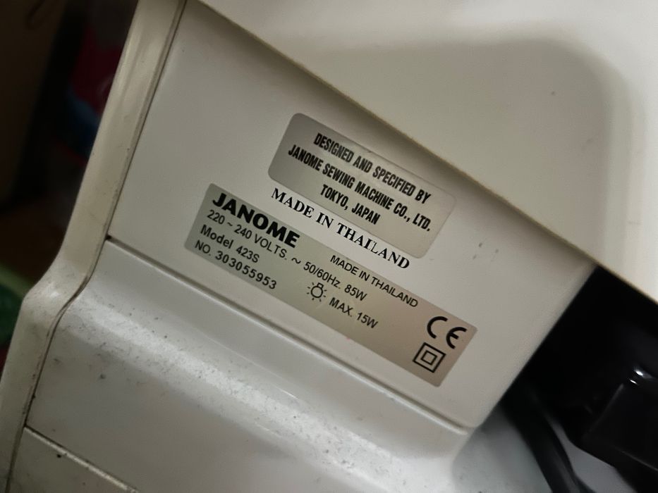 швейная машина Janome, модель 423s