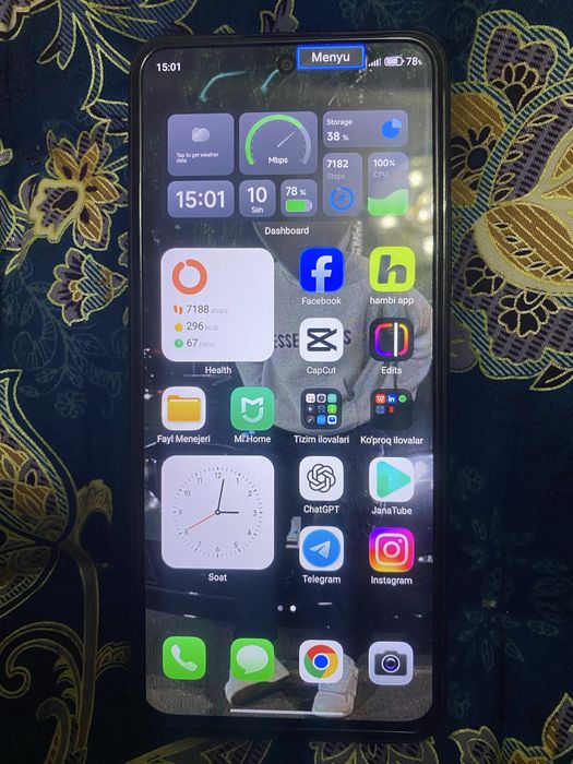 Sotiladi narxi 1300 iphone xs ga abmen bor ustiga dap qilinadi