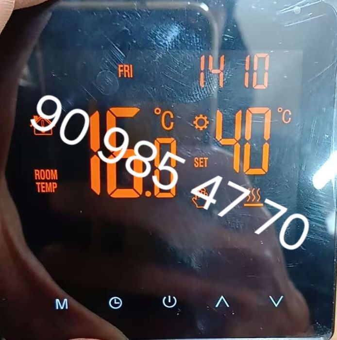 Termostat WIFI bilan ishlaydi garantiya bor  oddiy termostatlar ham bo