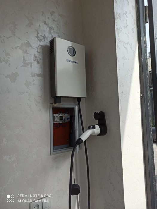 Установка зарядное устройство для Электромобилей.
7квт зарядка установ