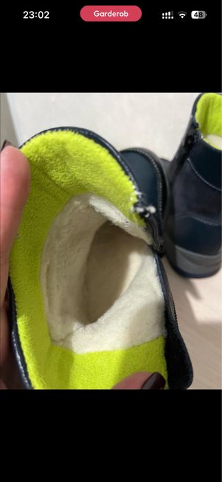 Продам сапоги зимние детские
