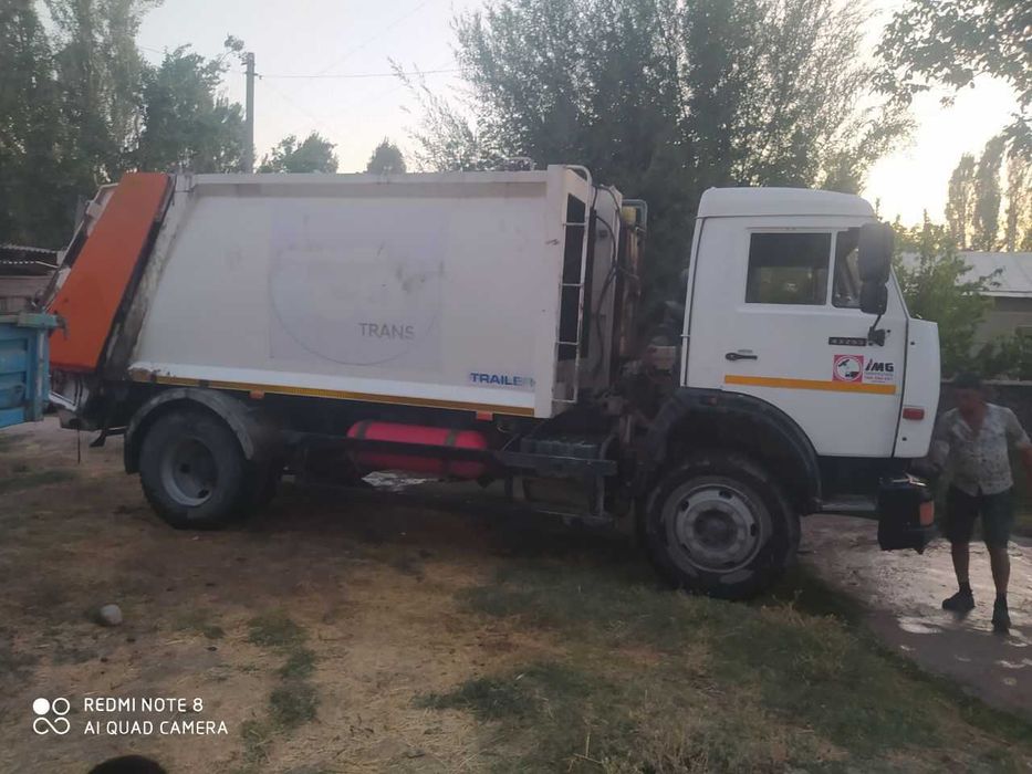 Мусоровоз камаз 12m3