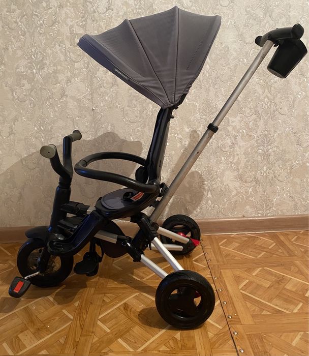 Qplay Складной Детский Трёх Колесный Велосипед Коляска.Продам