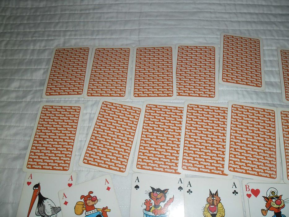 Carti de joc copii Toffifee anul 1993 noi