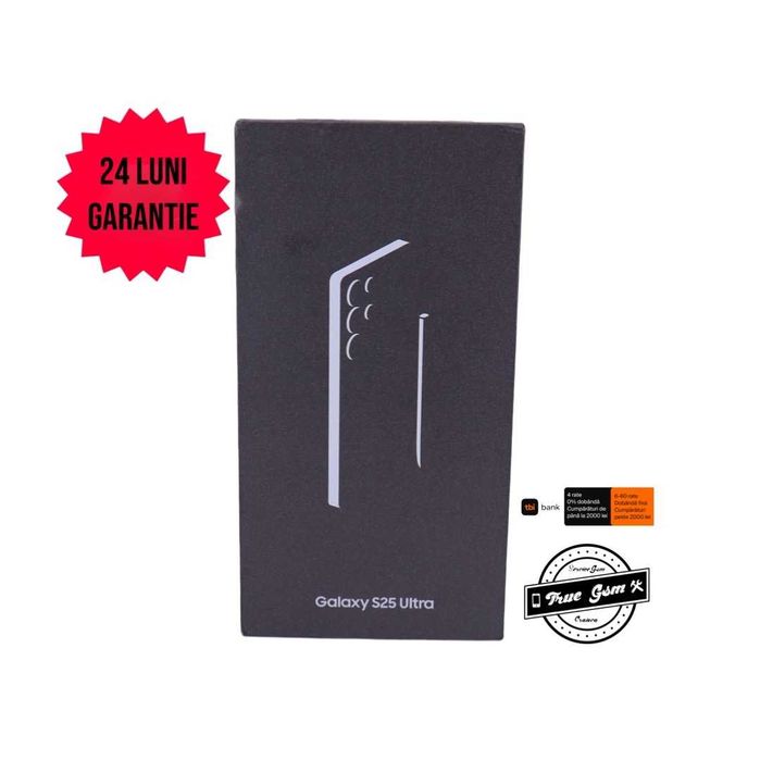 Samsung S25 Ultra 512GB Titanium Jetblack - GARANTIE 24 LUNI | TrueGSM
