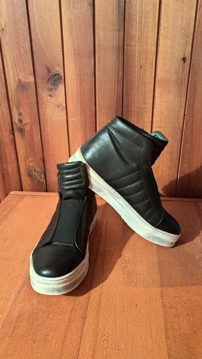 Bianki Високи кецове кожени