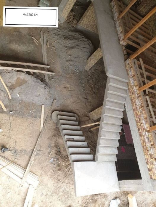 Zina beton zinapoyalar quyamiz