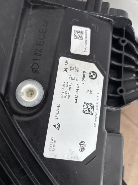 Фарове за БМВ U 11 BMW LED Shadow Black Line за Bmw X1 U11