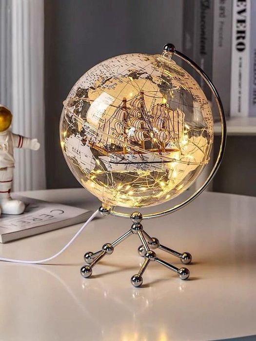 светодиодный светильник Golden Sail World Map Decor