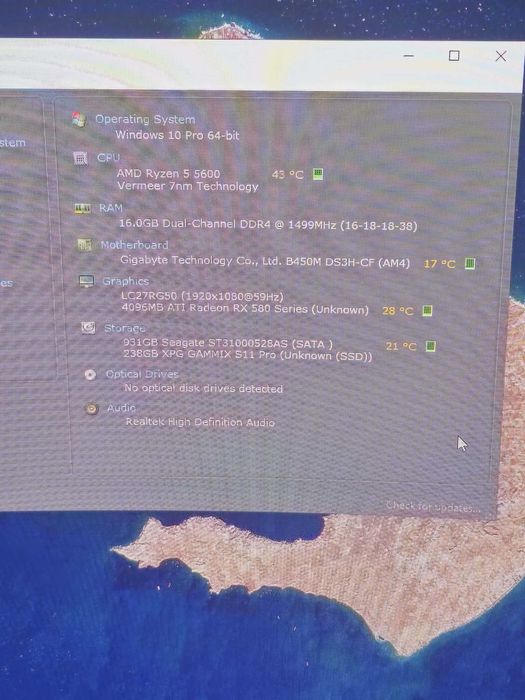 PC Gaming Ryzen 5600, Rx 580 4gb, 16gb ram 200-350 fps cs 2