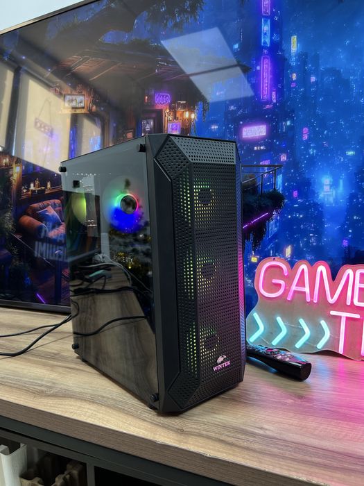 Игровой ПК RTX4060. I5-12400F, 32GB DDR4, SSD 1TB