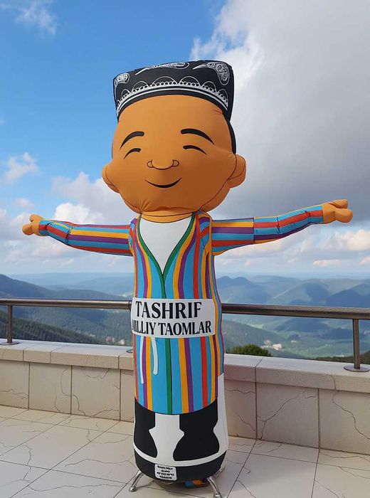 Надувные фигуры «Аэромены» и «Рукомахи»   реклама вашего бренда!