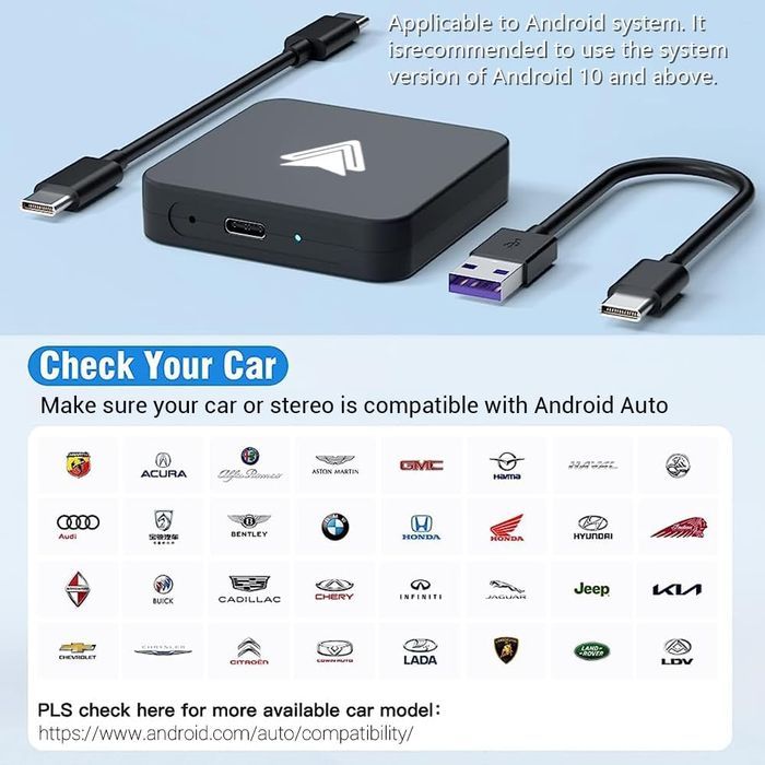 Adaptor Wireless Android - Conexiune WiFi 5Ghz și Bluetooth