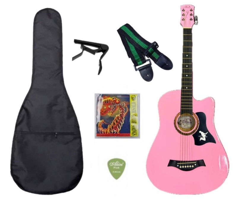 Гитара комплектімен новый-25000тг