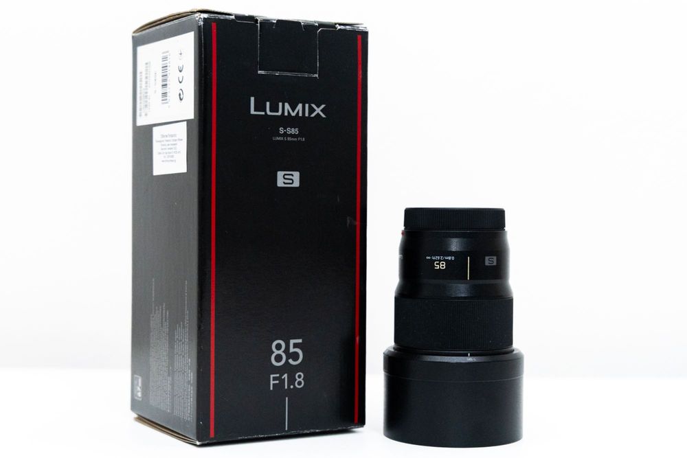 Обектив Panasonic Lumix S 85mm f/1.8 - Буквално НОВ