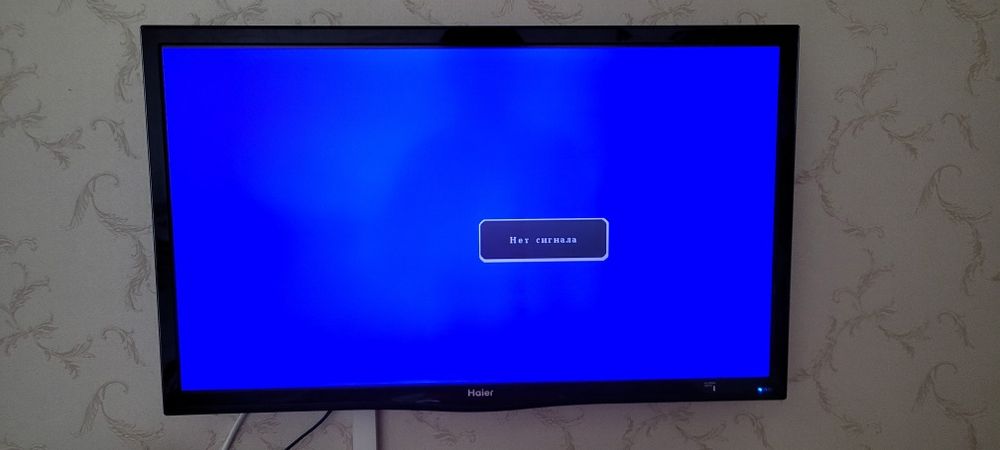 Телевизор Haier le32t1000 с кронштейном