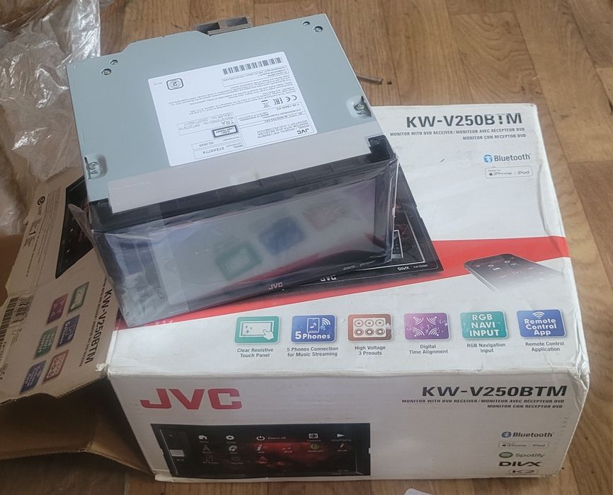 Автомагнитола JVC KW-V250BTM