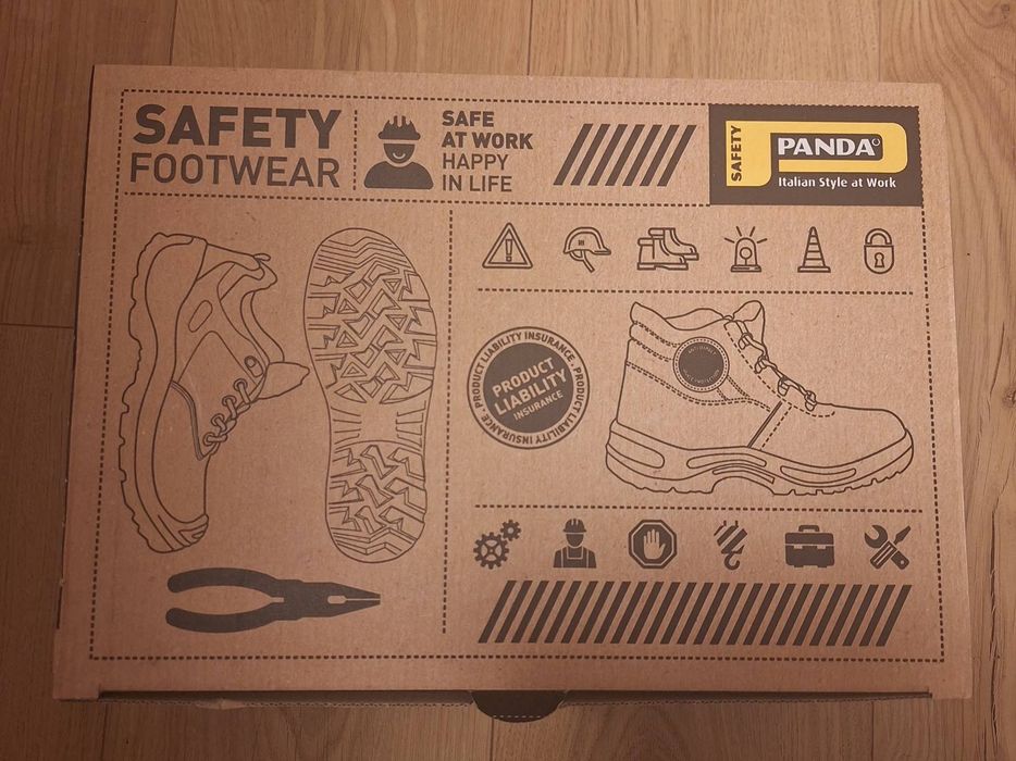 Чисто нови Работни обувки PANDA Safety,  номер 43