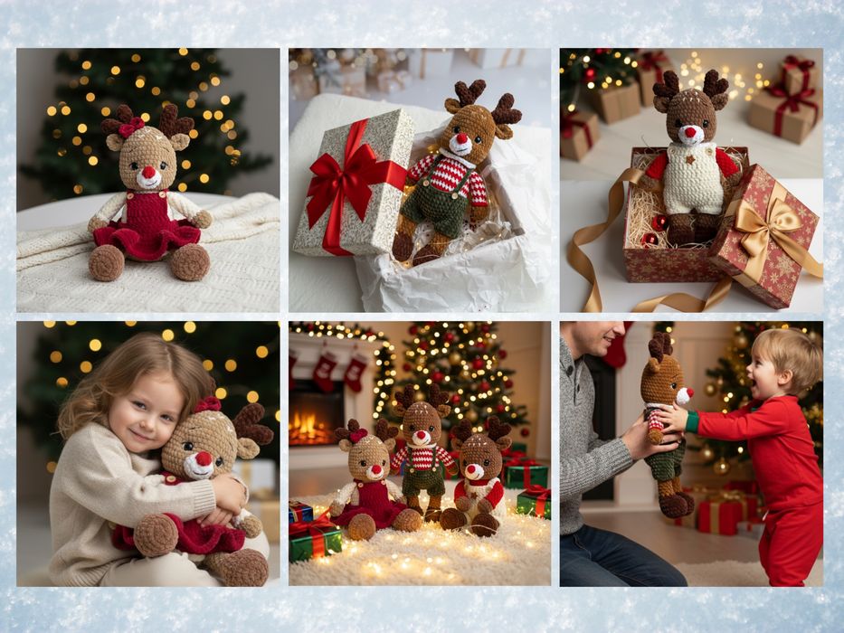 Плетени Играчки за Момиче или Момче Подарък за Дете или Бебе