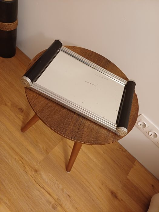 Accesoriu decorațiune vintage colectie sticla lemn Franța 1930