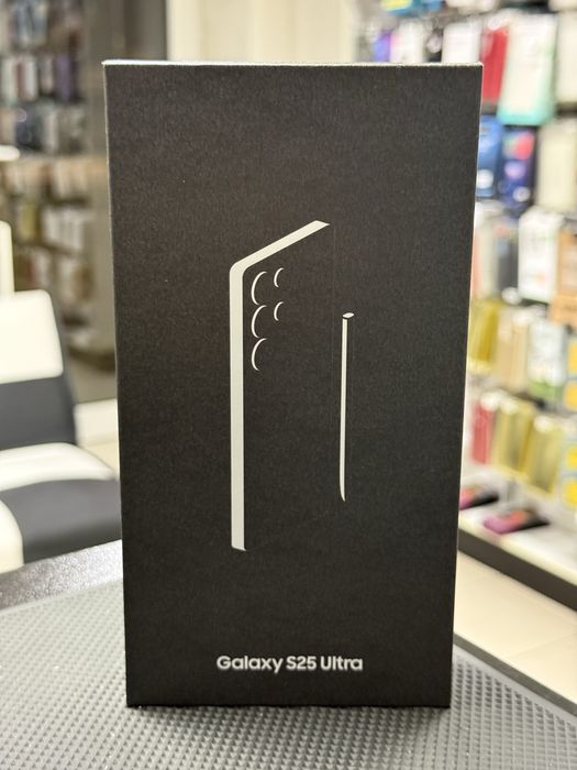 Samsung Galaxy S25 Ultra,Titanium Black,256GB *ЧистоНов*
